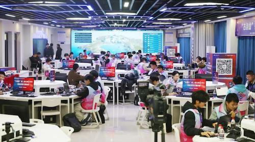 比赛现场。重庆移通成人视频
供图